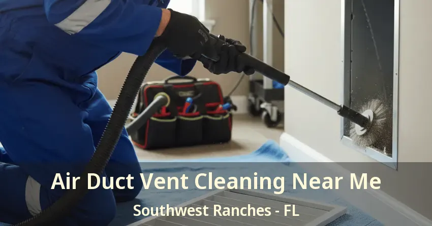 Air Duct Vent Cleaning Near Me Southwest Ranches - FL