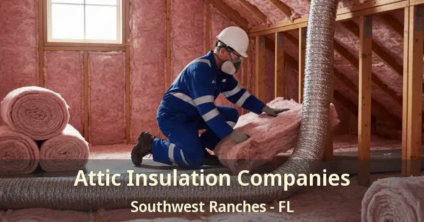 Attic Insulation Companies Southwest Ranches - FL