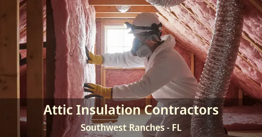 Attic Insulation Contractors Southwest Ranches - FL