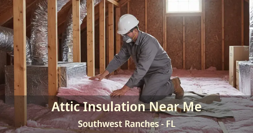 Attic Insulation Near Me Southwest Ranches - FL