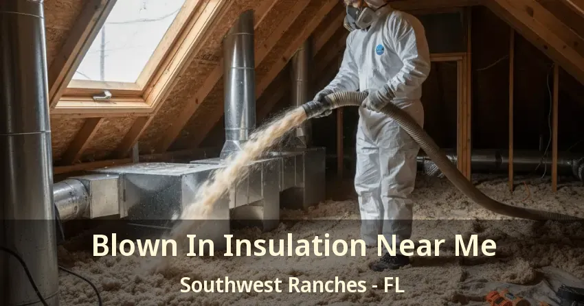 Blown In Insulation Near Me Southwest Ranches - FL