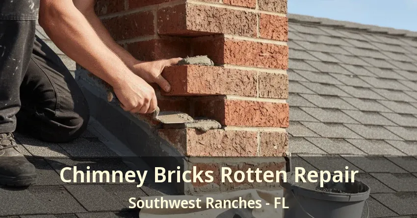Chimney Bricks Rotten Repair Southwest Ranches - FL