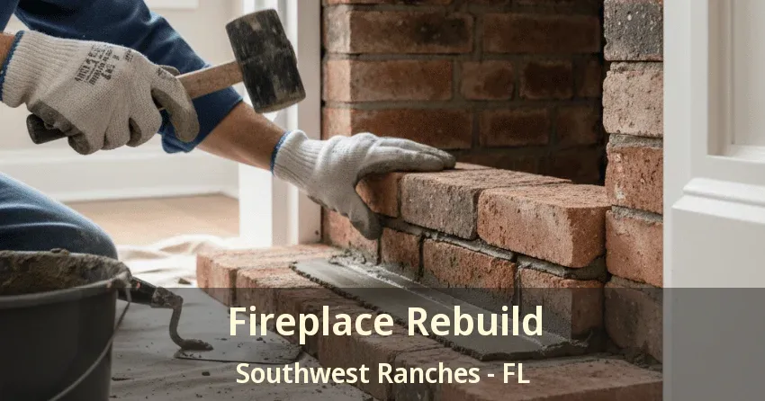Fireplace Rebuild Southwest Ranches - FL