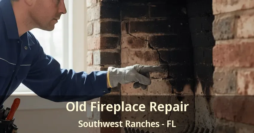 Old Fireplace Repair Southwest Ranches - FL