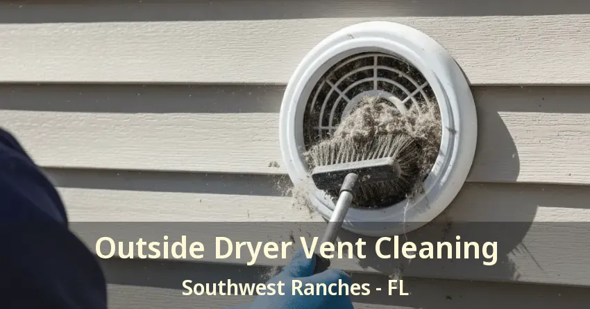 Outside Dryer Vent Cleaning Southwest Ranches - FL