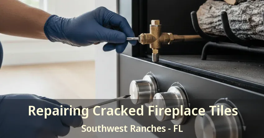 Repairing Cracked Fireplace Tiles Southwest Ranches - FL